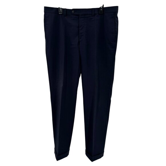 Jack Victor 3Sixty5 Black Two Piece Suit Mens Size 44L Union Made In Canada - Picture 10 of 16